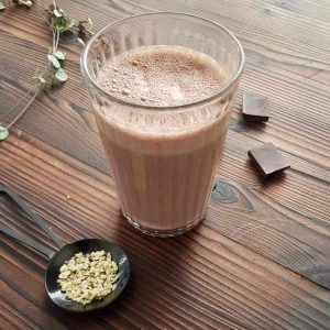 Boisson chocolatée au chanvre