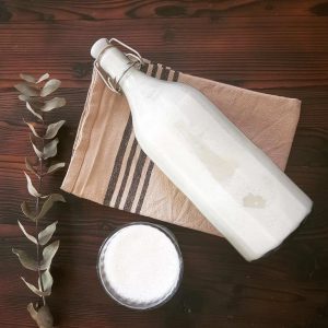 Lait au chanvre