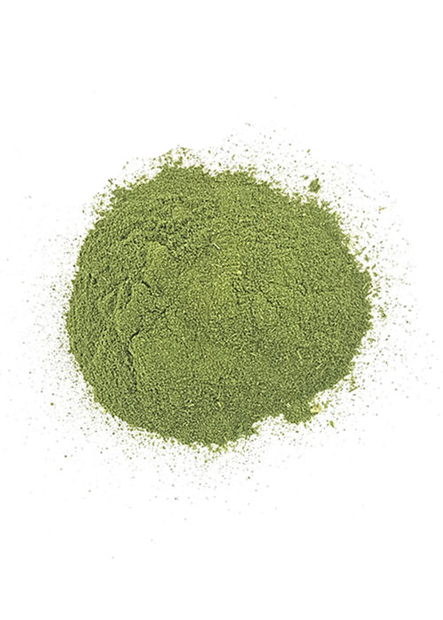 poudre de feuilles ce chanvre